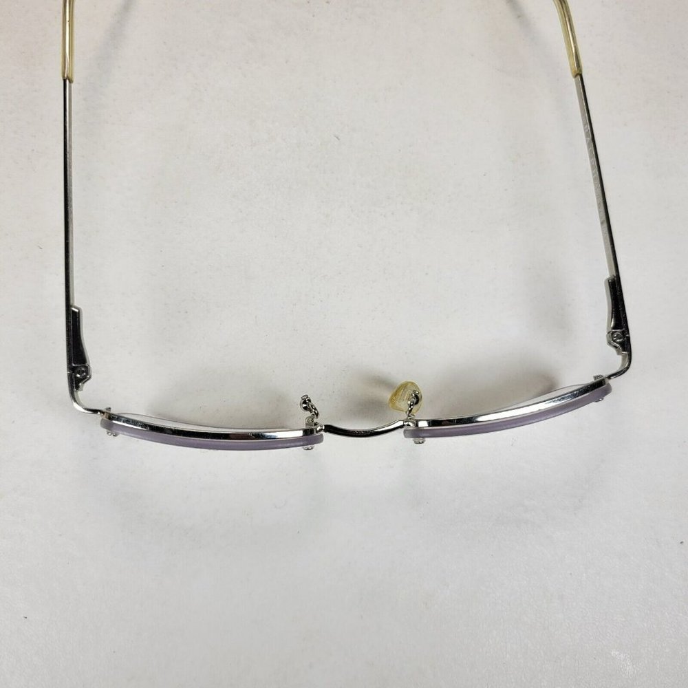 Ralph Lauren Rectangular Half Rim Silver Eyeglass… - image 6